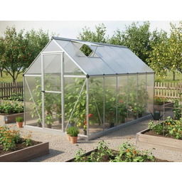 szklarnia LANITPLAST SARANA 6x12 PC 4 mm srebrna