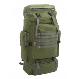 Plecak taktyczny wojskowy turystyczny 60L Ewakuacyjny Płócienny