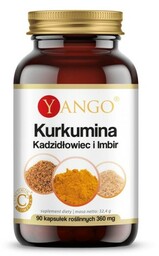 Yango Kurkumina + Kadzidłowiec + Imbir 90 kapsułek