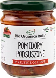 POMIDORY SUSZONE W OLEJU BIO 190 G (SŁOIK)