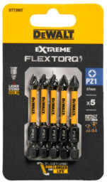 DEWALT Zestaw Bitów Udarowych Torsion PZ1 EXTREME FLEXTORQ