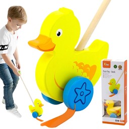 Viga Toys Viga Drewniany Pchacz Kaczuszka