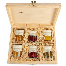 Skrzynka prezentowa zestaw konfiturek