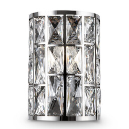 Maytoni lampa ścienna Gelid MOD184-WL-01-CH glamour przeźroczysty