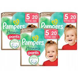 Pampers Harmonie Pants Rozmiar 5 12-17kg 3x20 szt.