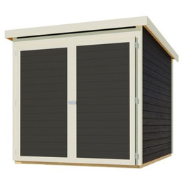 garaż drewniany KARIBU FAHRRADGARAGE (38646) terragrau LG3040