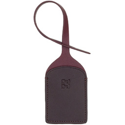 Skórzana zawieszka do bagażu DUDU adresownik