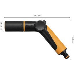 Fiskars Comfort 1065487 regulowany pistolet zraszający Thumb Control