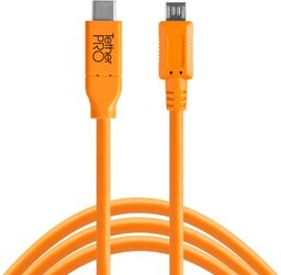Tether Tools CUC2515-ORG - Przewód Pro USB-C 2.0