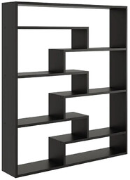 Edinos Minimalistyczny Regał Czarny Stojący Lub Wiszący R0-G04