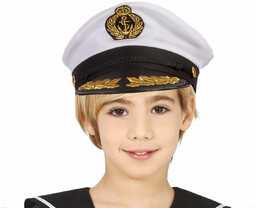 Czapka kapitana statku dla dziecka - 1 szt.
