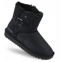 BOTKI damskie buty ZIMOWE ocieplane WRANGLER ciepłe