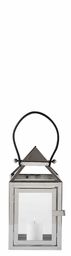 Villa Collection NORDIC Lampion 28 cm Srebrny