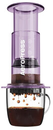 Zaparzacz do kawy AeroPress Clear - Fioletowy