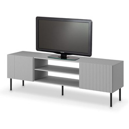 Szafka RTV szara mat 180 cm Asensio