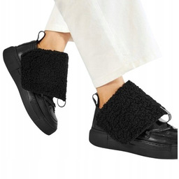 Eva Minge Damskie Buty Sportowe ze Skórą 40