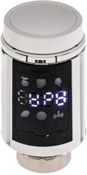 Termostat grzejnikowy Prios Smart, ZigBee, Tuya, biały Heizkörperthermostat