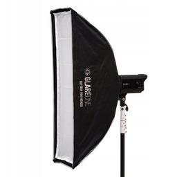 GlareOne Softbox 25x100 Pro zestaw z gridem