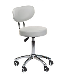 Taboret kosmetyczny BT-229 szary