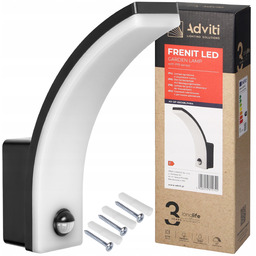 Lampa Zewnętrzna Elewacyjna Led 20W Czujnik Ruchu Zmierzchu