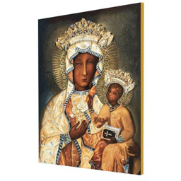 Matka Boska Częstochowska w Bursztynowej Sukni - obraz