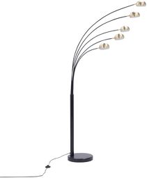 Zuma Line TS-5805-BKBB ZODIAC lampa podłogowa czarny 5xE14