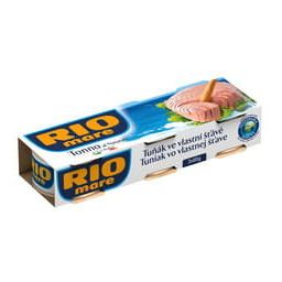 tuńczyk w sosie własnym rio mare 3x80g