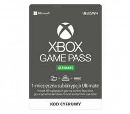 Xbox Game Pass Ultimate 1 miesiąc - Oficjalna