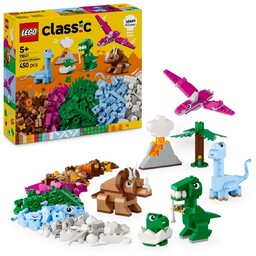 LEGO Classic, klocki, Kreatywne dinozaury, 11041