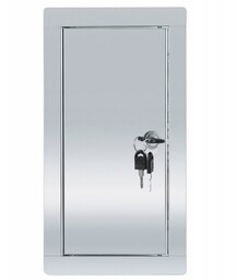 DRZWICZKI REWIZYJNE METALOWE ZAMEK 20x40