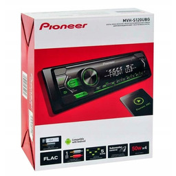 Pioneer MVH-S120UBG Flac Aux Usb Android radio samochodowe