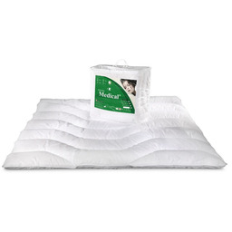 Kołdra antyalergiczna 140x200 Medical letnia biała AMW