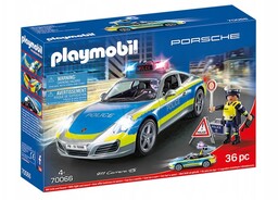 Playmobil Samochód Policyjny Porsche 911 Carrera 4S Auto