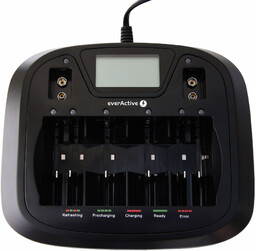 NC900U LCD Ładowarka everActive R03/R6/R14/R20/9V