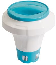 Dozownik do basenu, pływak, Bestway, 21 cm, niebieski