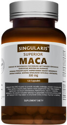 Singularis Superior MACA 500 mg, 120 kapsułek
