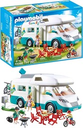 PLAYMOBIL Family Fun 70088 Rodzinne auto kempingowe, ze