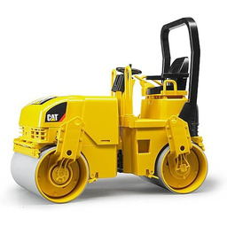 bruder 02433 - walec wibracyjny tandemowy Cat Pojazd