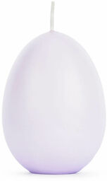Świeca wielkanocna Jajko liliowe - 10 cm -