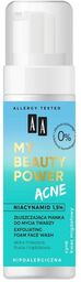 AA My Beauty Power Acne - Złuszczająca pianka