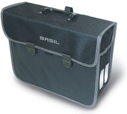 Basil, Sakwa pojedyncza, Malaga Hook-On System, czarny, 13L