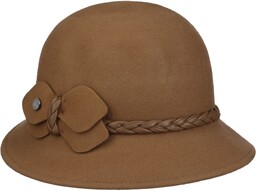 Kapelusz Manuleja Wool Cloche by Lierys, beżowy, One