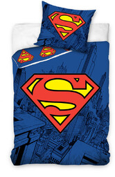 Pościel 160x200 Bawełniana Superman Super Man