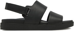 Sandały Calvin Klein Flat Adj Sandal Eyelet HW0HW02488