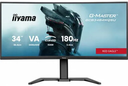 Monitor G-Master 34 cale GCB3484WQSU-B1,VA,UWQHD,180Hz, HDR400, 1500R, 21:9,