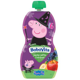 BoboVita Świnka Peppa Mus jagody i jabłka