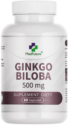 Medfuture Ginkgo Biloba 500 mg, 60 kapsułek