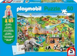 Playmobil: A Zoo Adventure Puzzle & Play (60pc)