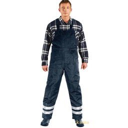 S-Winter-STR - ocieplane spodnie ochronne ogrodniczki odblaskowe 3XL