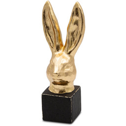 Figurka wielkanocna złoty zajączek CW04-1